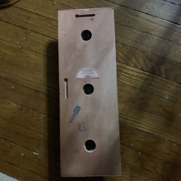 Sunbeam Barometer Thermometer Humidity Weather Station With Key - Picture 6 of 16